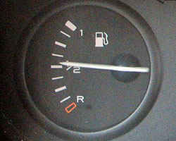 Gas tank level