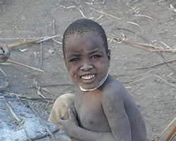 Young Hadza boy