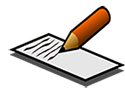 Illustration of pencil writing