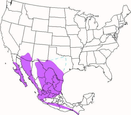 bird range map