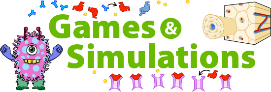 Games and Simulations on Ask A Biologist