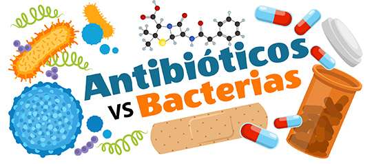 Antibióticos vs Bacterias