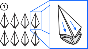 Origami protein channel