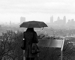 Rainy day umbrella