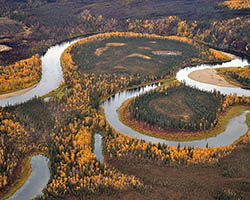 una lago de oxbow