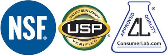 Supplement company seals