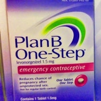 Plan B One-Step Emergency Contraception packaging