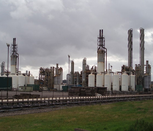 City fertilizer plant