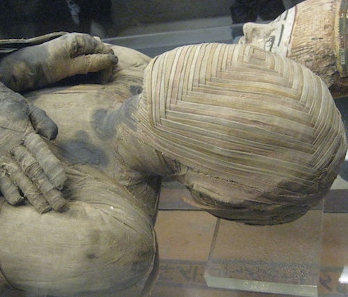 Mummy upper body